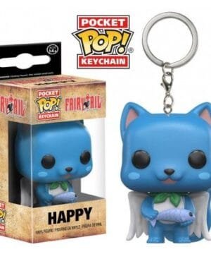 Pocket Pop keychain happy