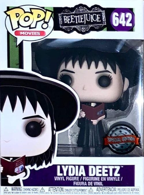 Funko Pop Lydia deetz with book 642